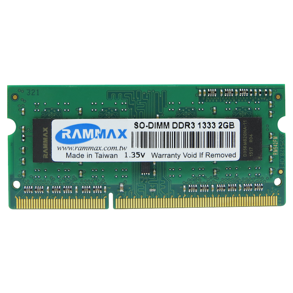 RAMMAX DDR3 1333MHz 2GB SO-DIMM RAM