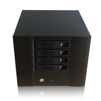 e-Netdata NAS Desktop 4 Hot-swap Case with Flex 270W &amp; 4 SATA