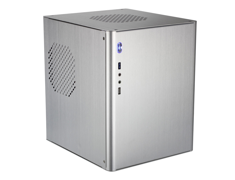 Mini ITX Computer Case Cube (Silver) My site