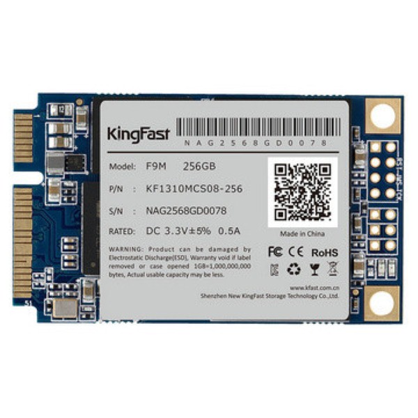 Kingfast F9M 256GB mSATAIII Solid State Drive