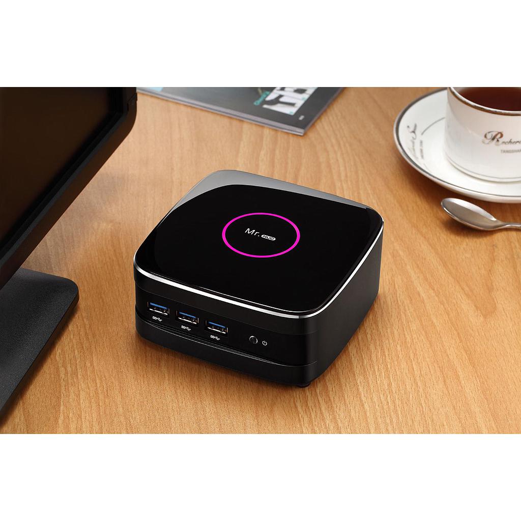 Realan Mr. NUC BT-J1900L Mini PC (Black)