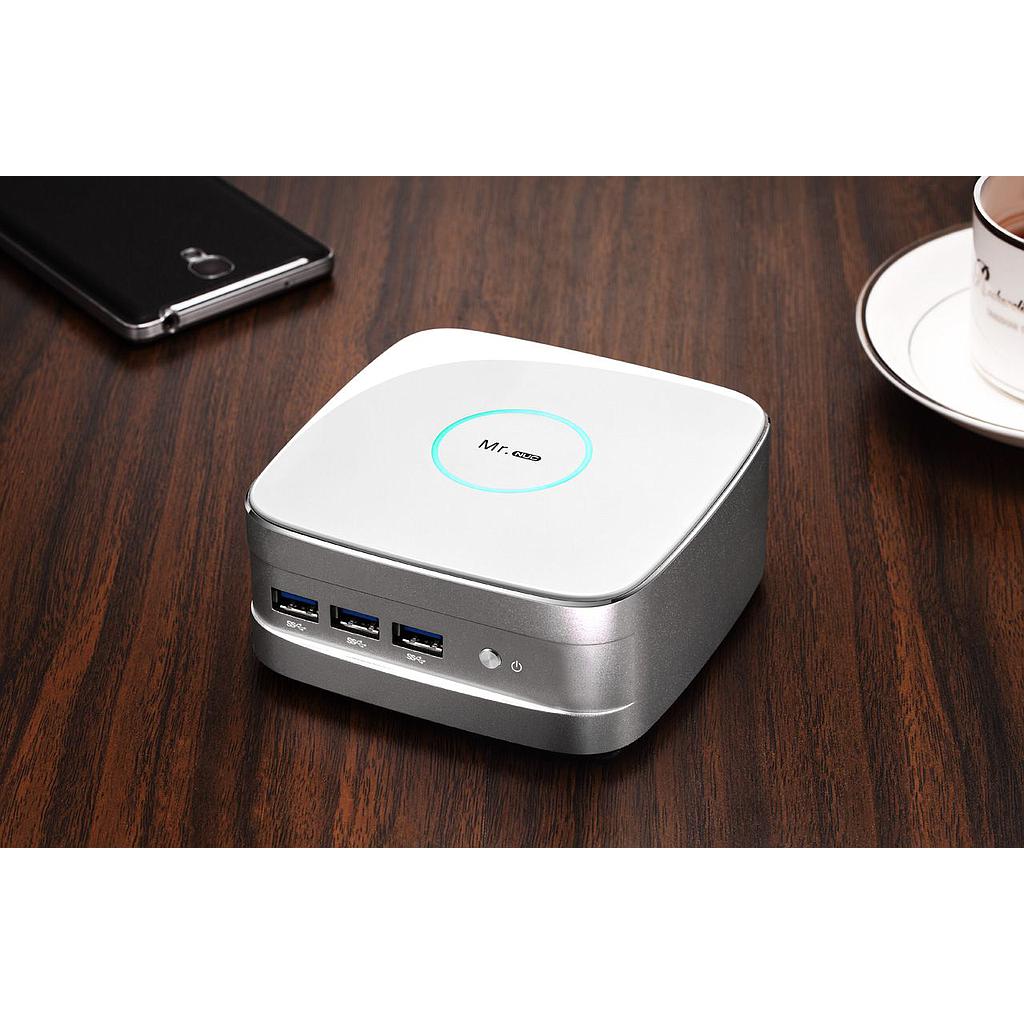 Realan Mr. NUC BT-J1900L Mini PC (White)