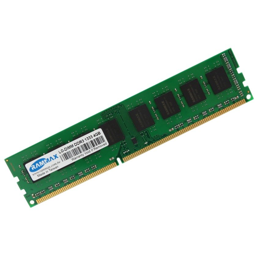 RAMMAX DDR3 1333MHZ 4GB LO-DIMM RAM