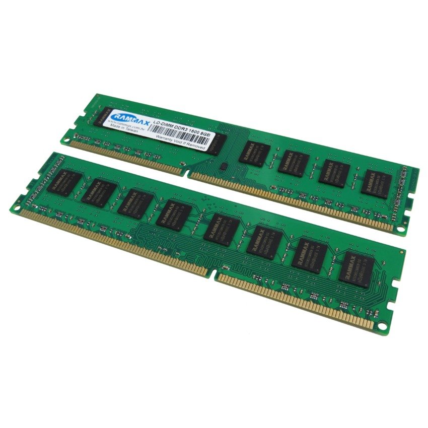 RAMMAX DDR3 1600MHZ 8GB LO-DIMM RAM