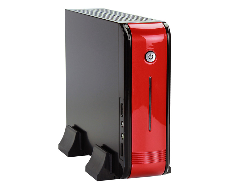 e-Netdata Mini Case with PSU &amp; 2 SATA (Red)