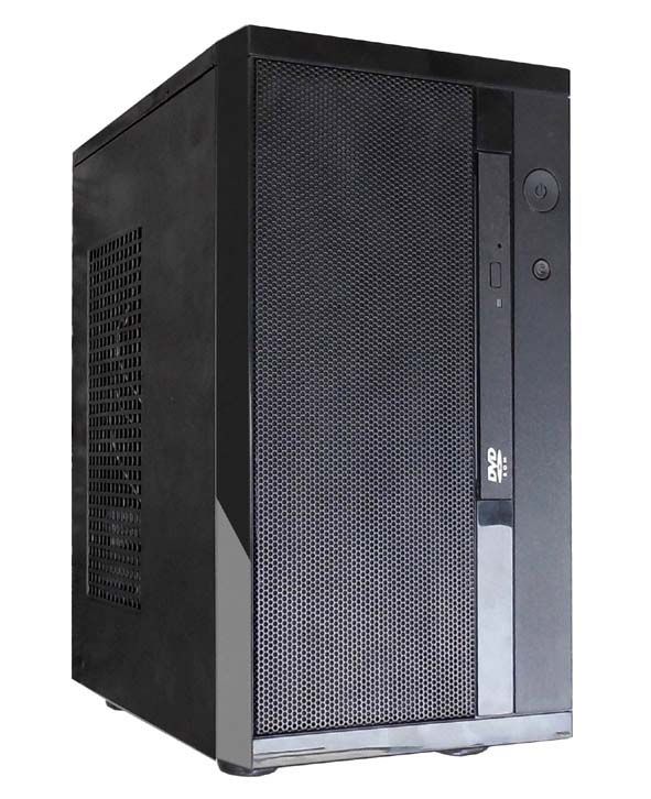 e-Netdata Mini Tower Case-B with PSU &amp; 3 SATA (Black)